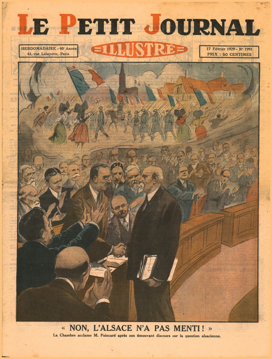 Ne, Alsasko nelhalo!, 1929. od Unbekannt