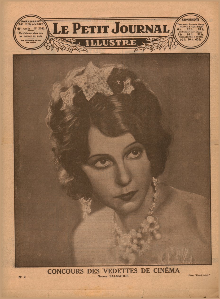 Norma Talmadge, 1930. od Unbekannt