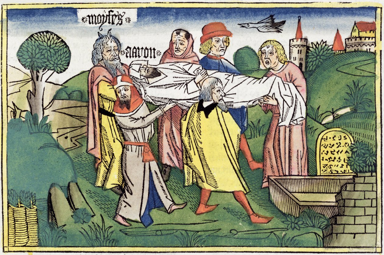 Numeri 20:22-29: Áronova smrt od Unbekannt