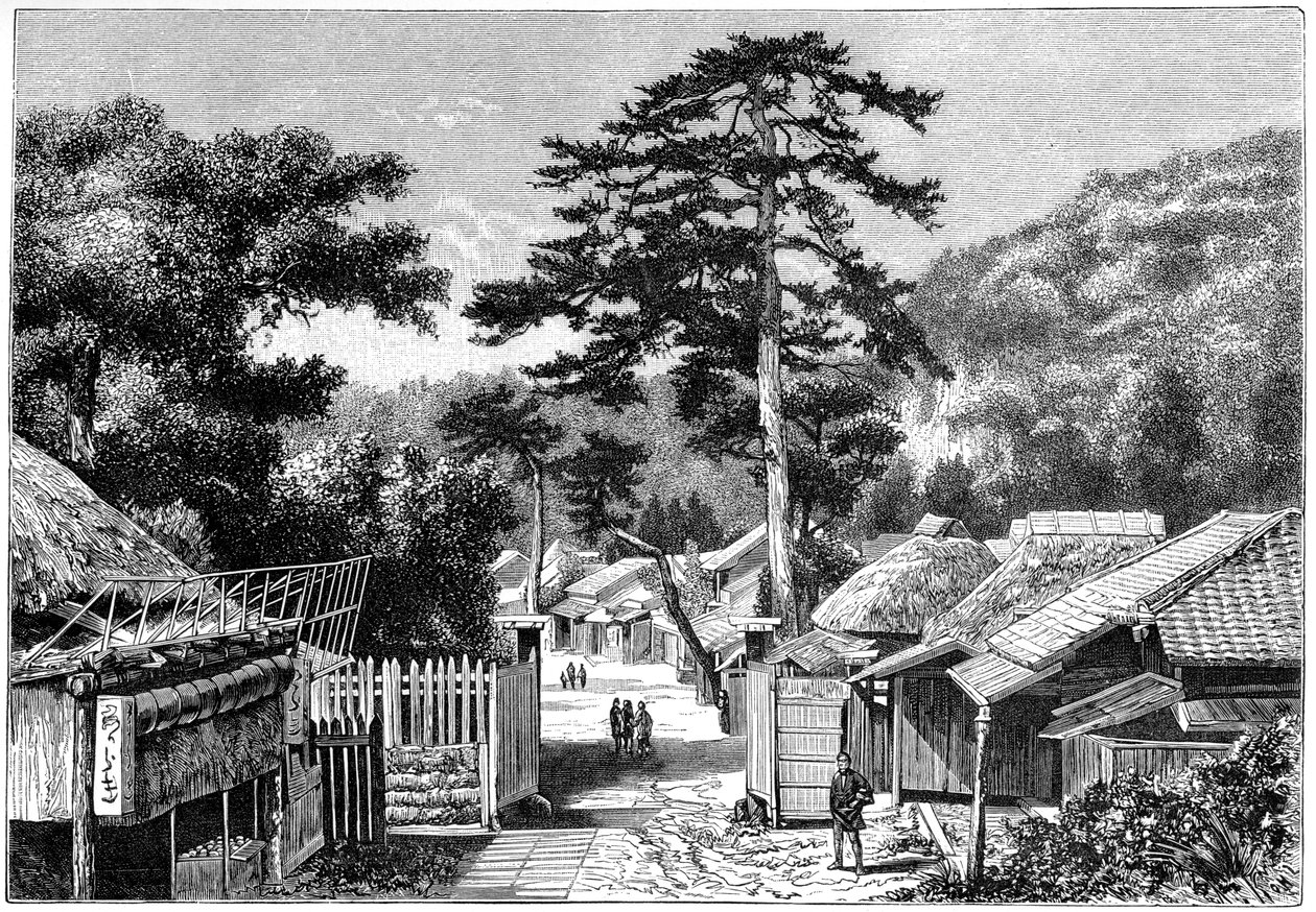 Odovara, Japonsko, 1895 od Unbekannt