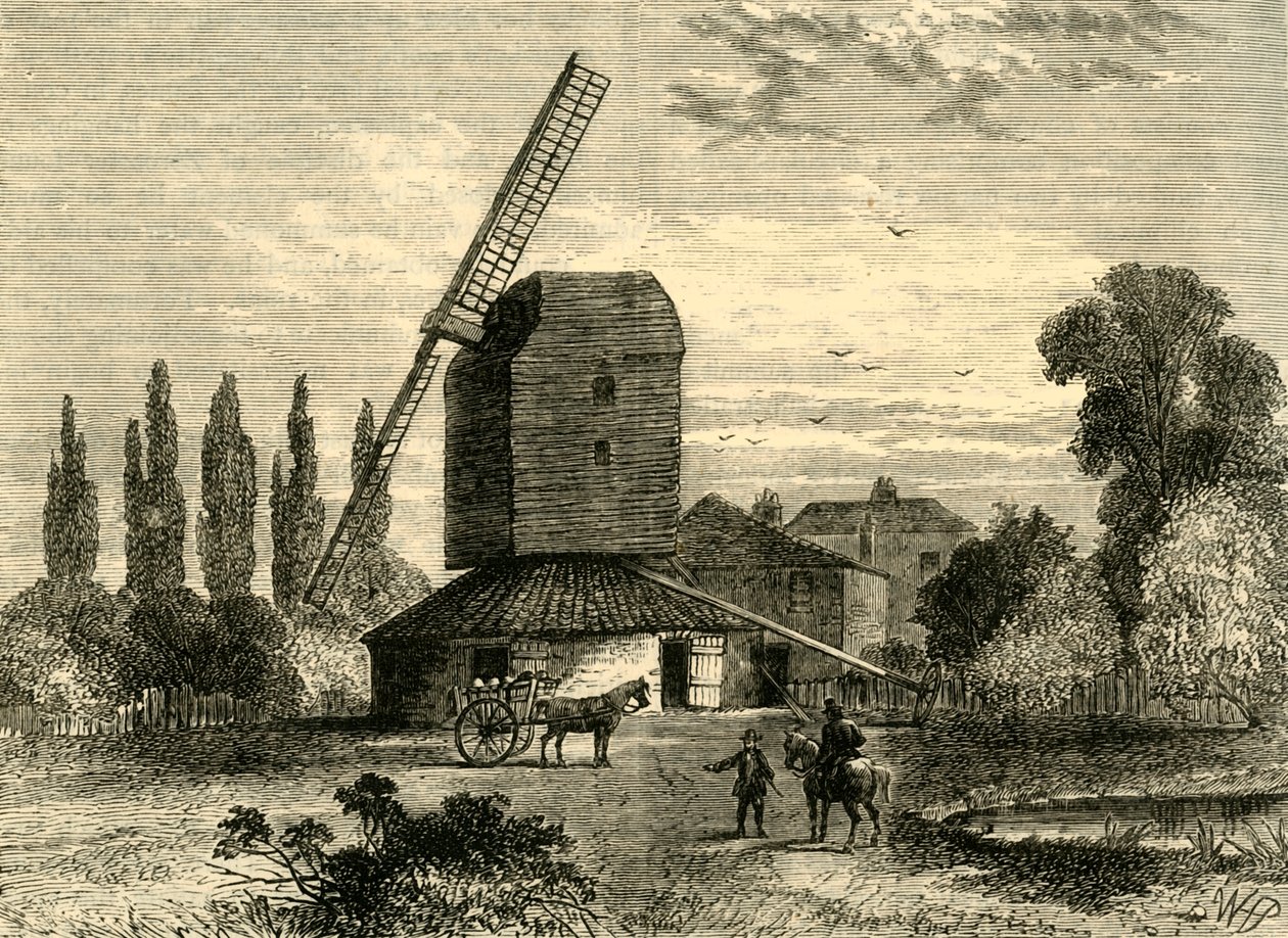 Old Camberwell Mill, c1878. od Unbekannt