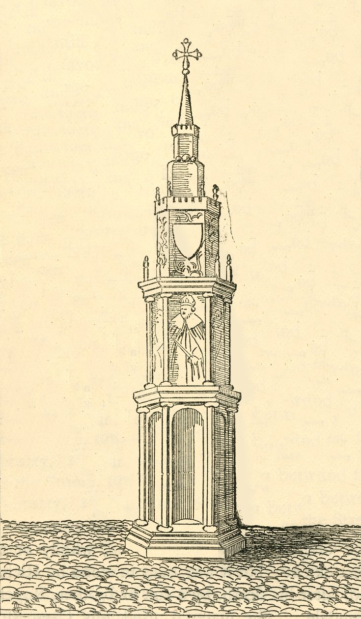 Starý Charing Cross, 1881. od Unbekannt