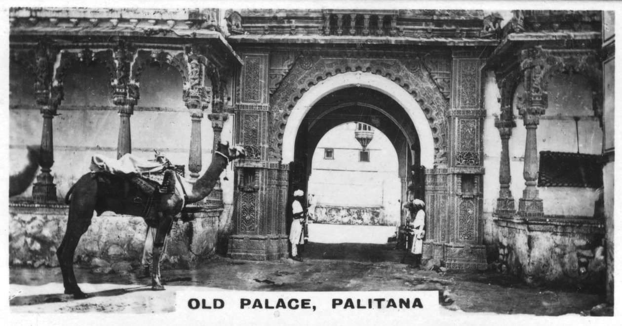 Starý palác, Palitana, Indie, c1925 od Unbekannt