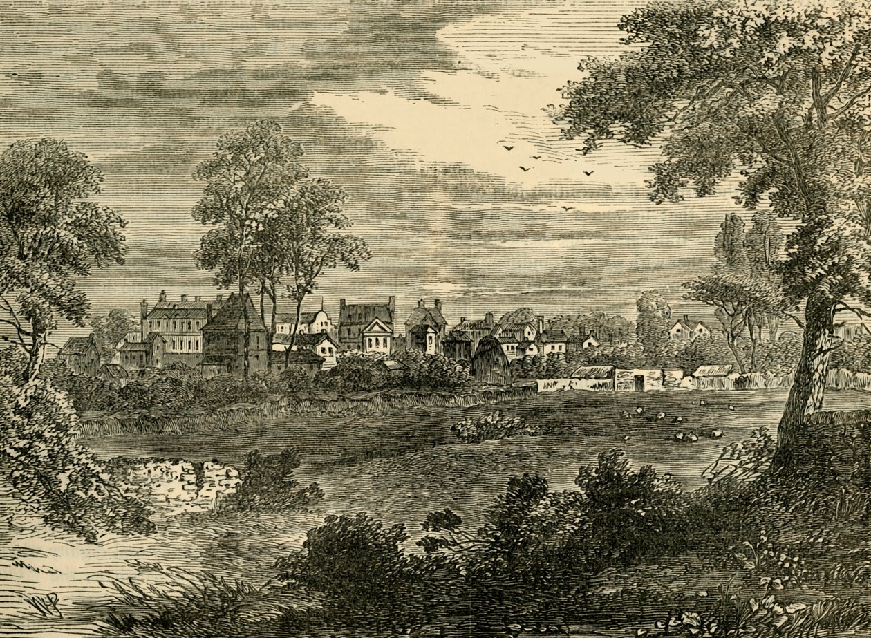 Old View of Kensington, asi 1750, c1876. od Unbekannt
