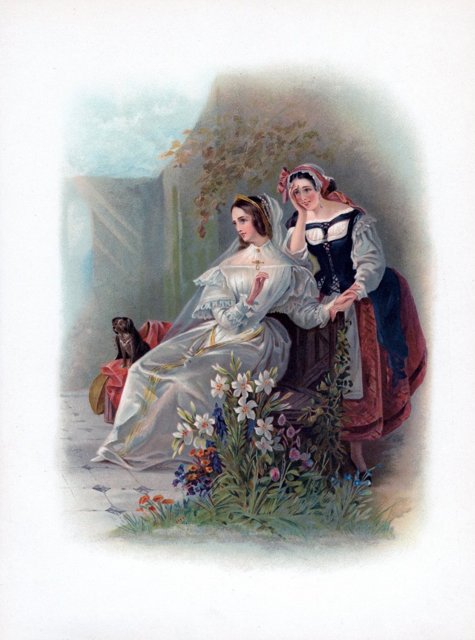 Olivia a Maria, 1891 od Unbekannt