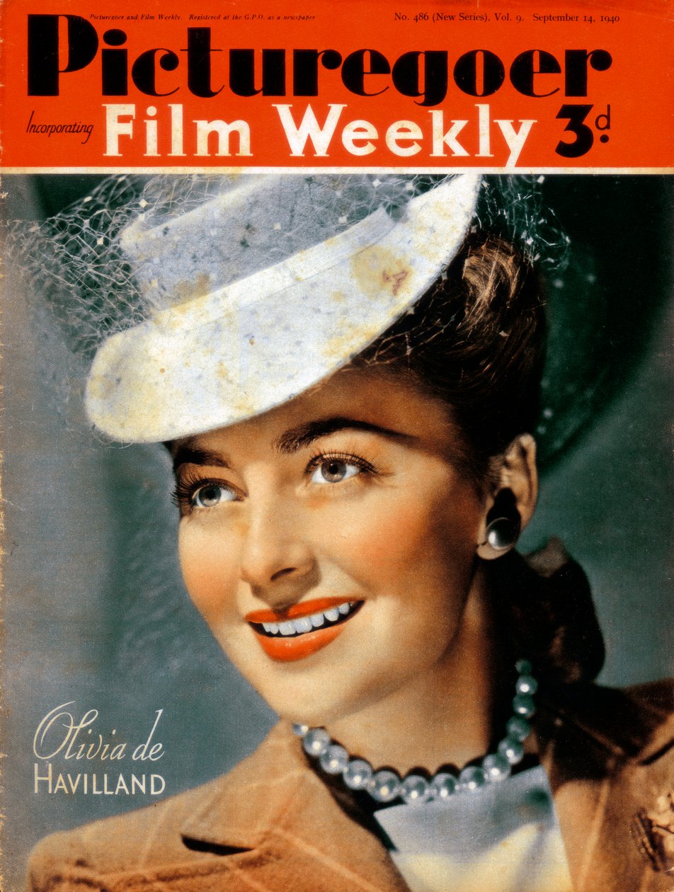 Olivia de Havilland b1916, americká herečka, 1940 od Unbekannt