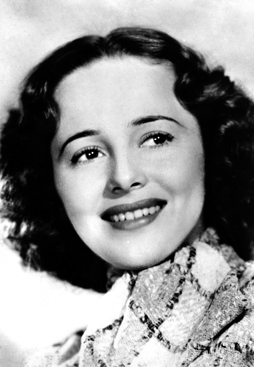 Olivia de Havilland nar. 1916, americká herečka, 30. až 40. léta 20. století od Unbekannt