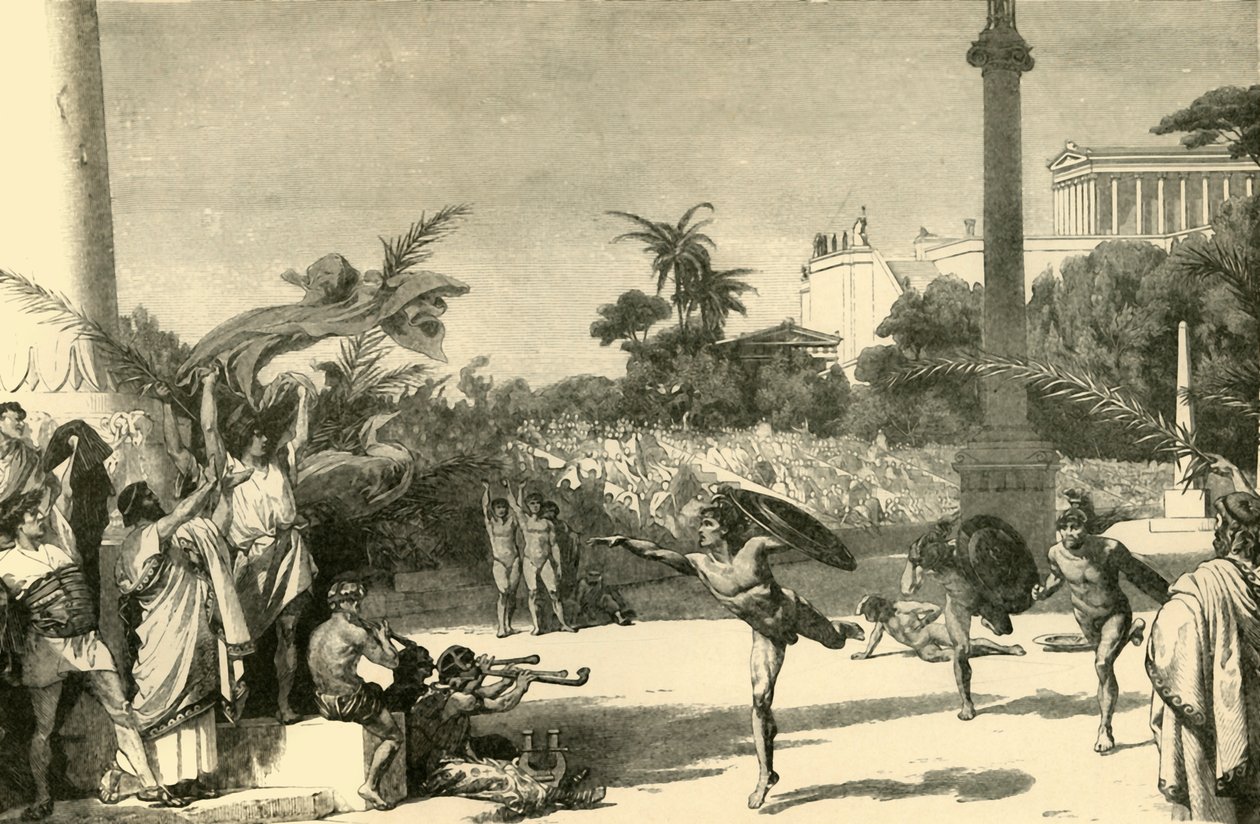 Olympijské hry, 1890. od Unbekannt