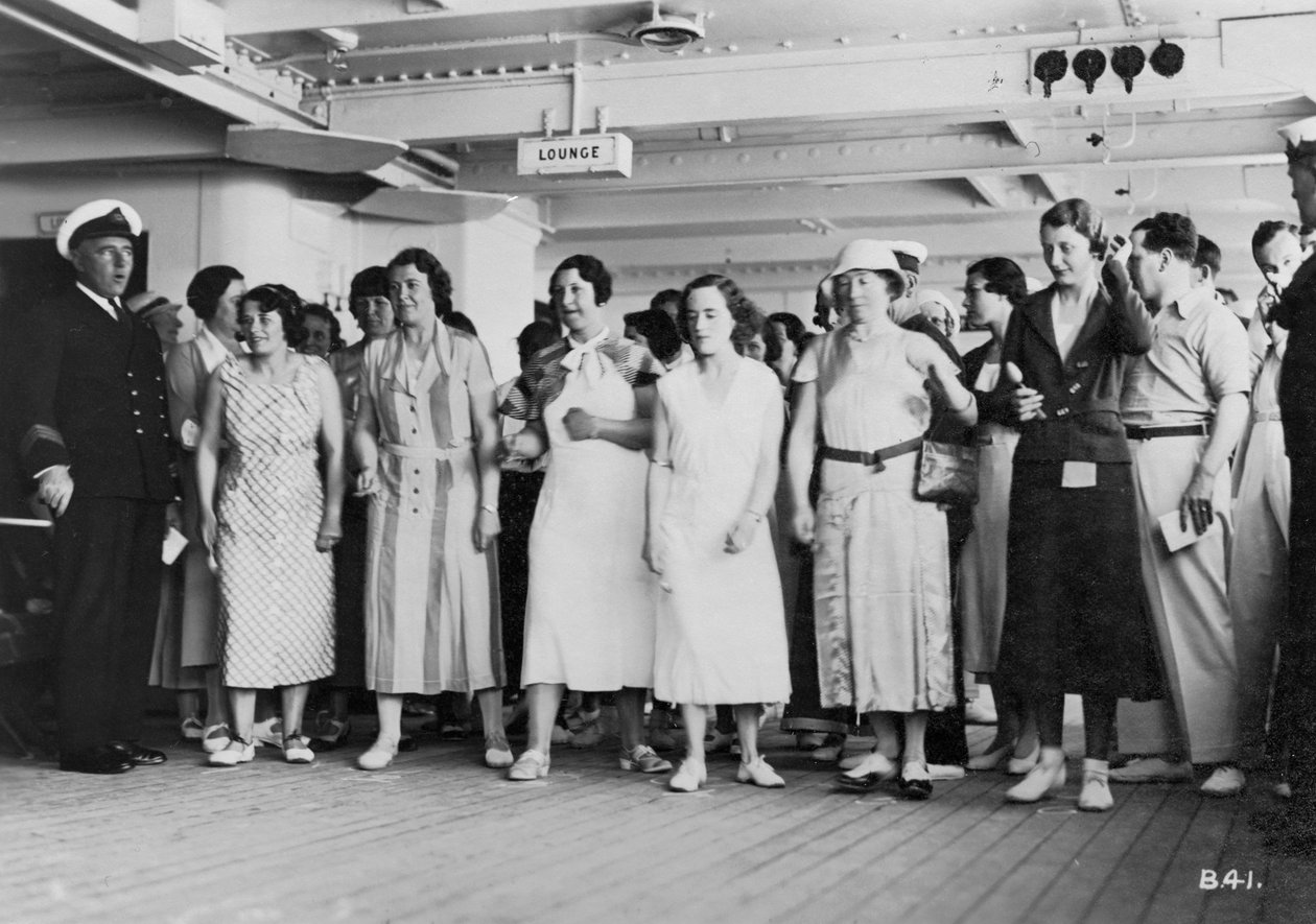 Na palubě RMS Atlantis, c1929-c1939 od Unbekannt