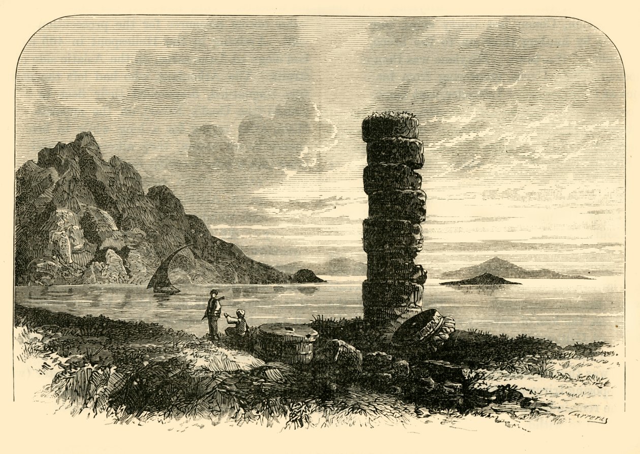 Na pobřeží Samos, 1890. od Unbekannt