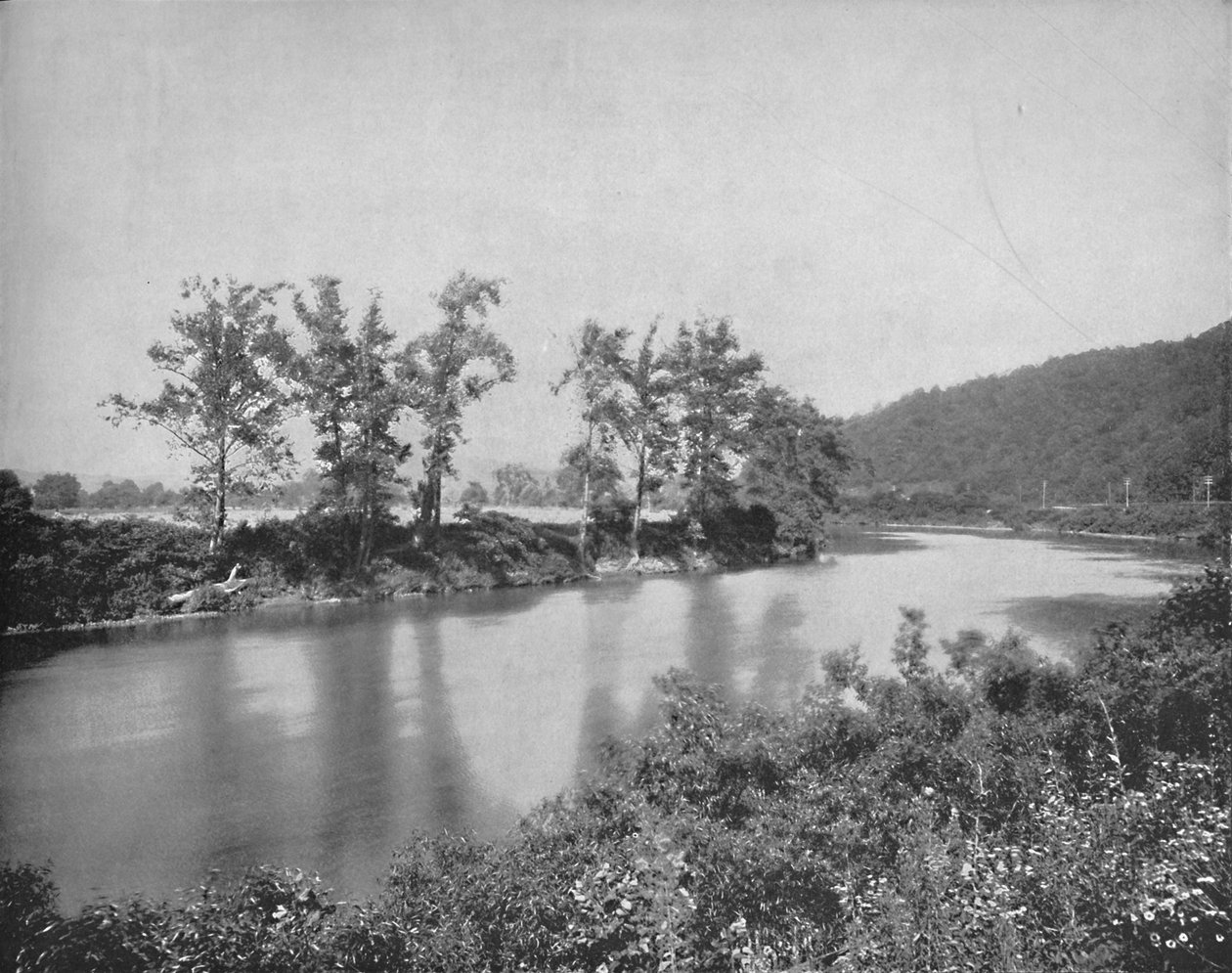 Na Conemaugh, poblíž Nové Florencie, c1897. od Unbekannt