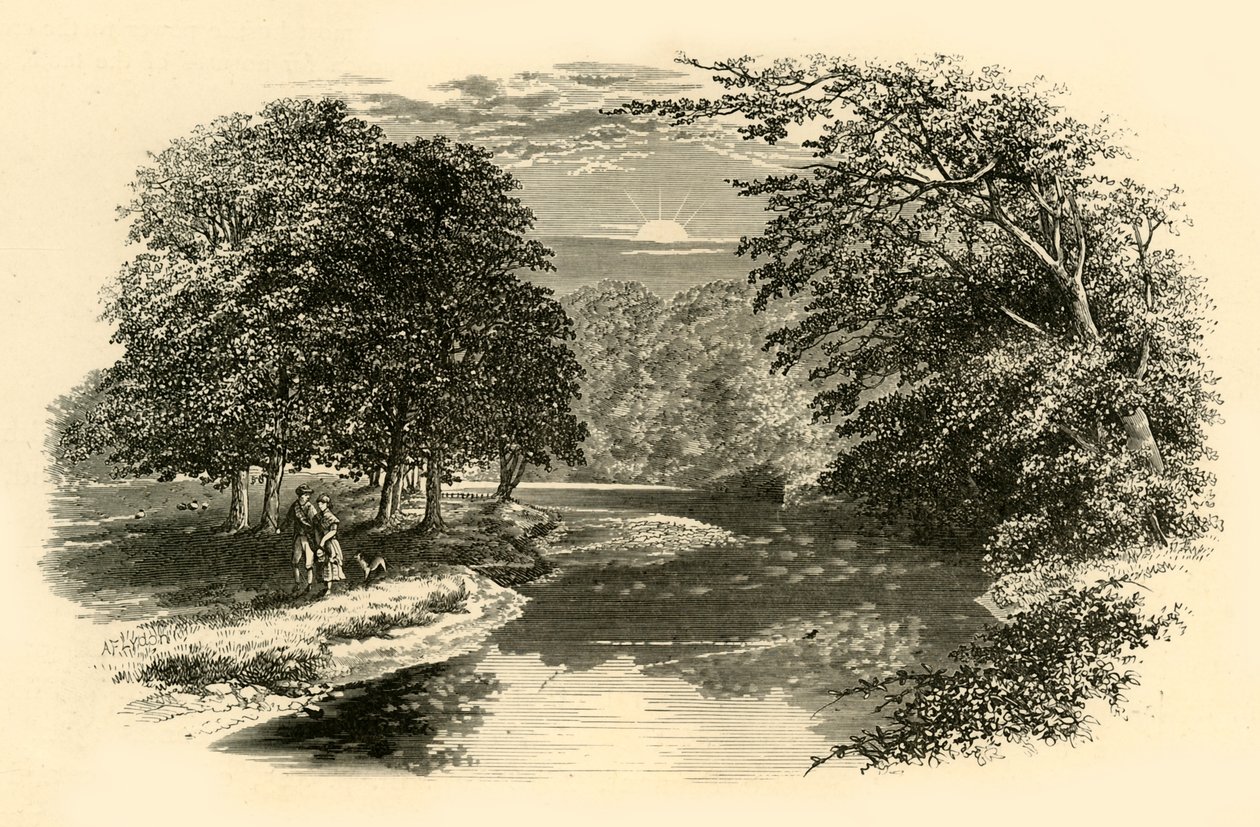 Na Doonu, c1890. od Unbekannt