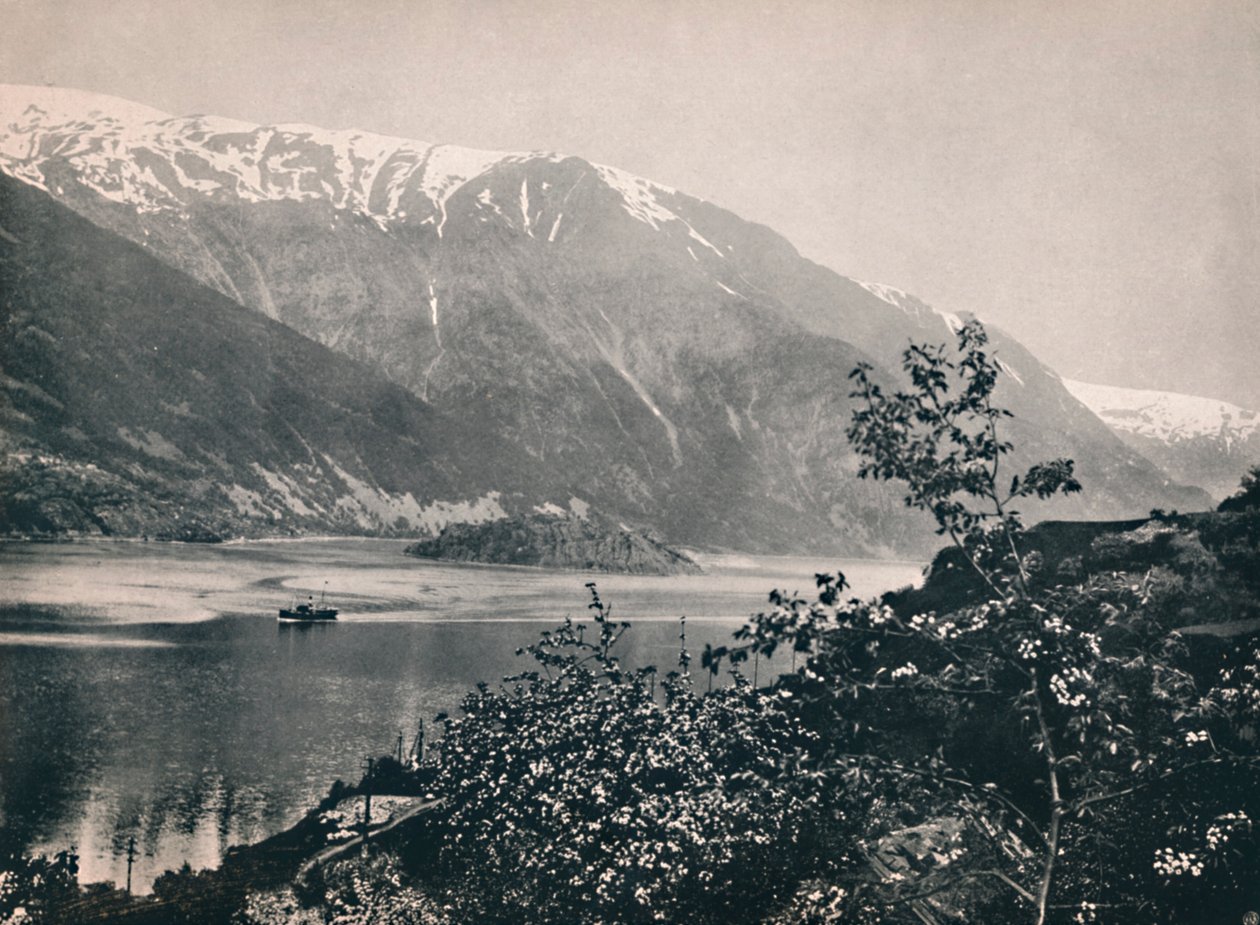 Na fjordu Hardanger, 1914. od Unbekannt