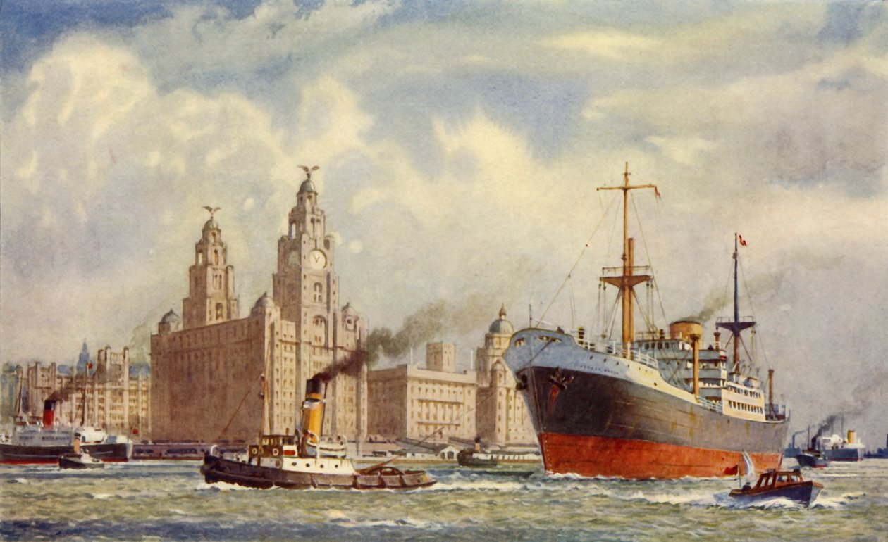 Jedna z britských námořních bran, c1948. od Unbekannt