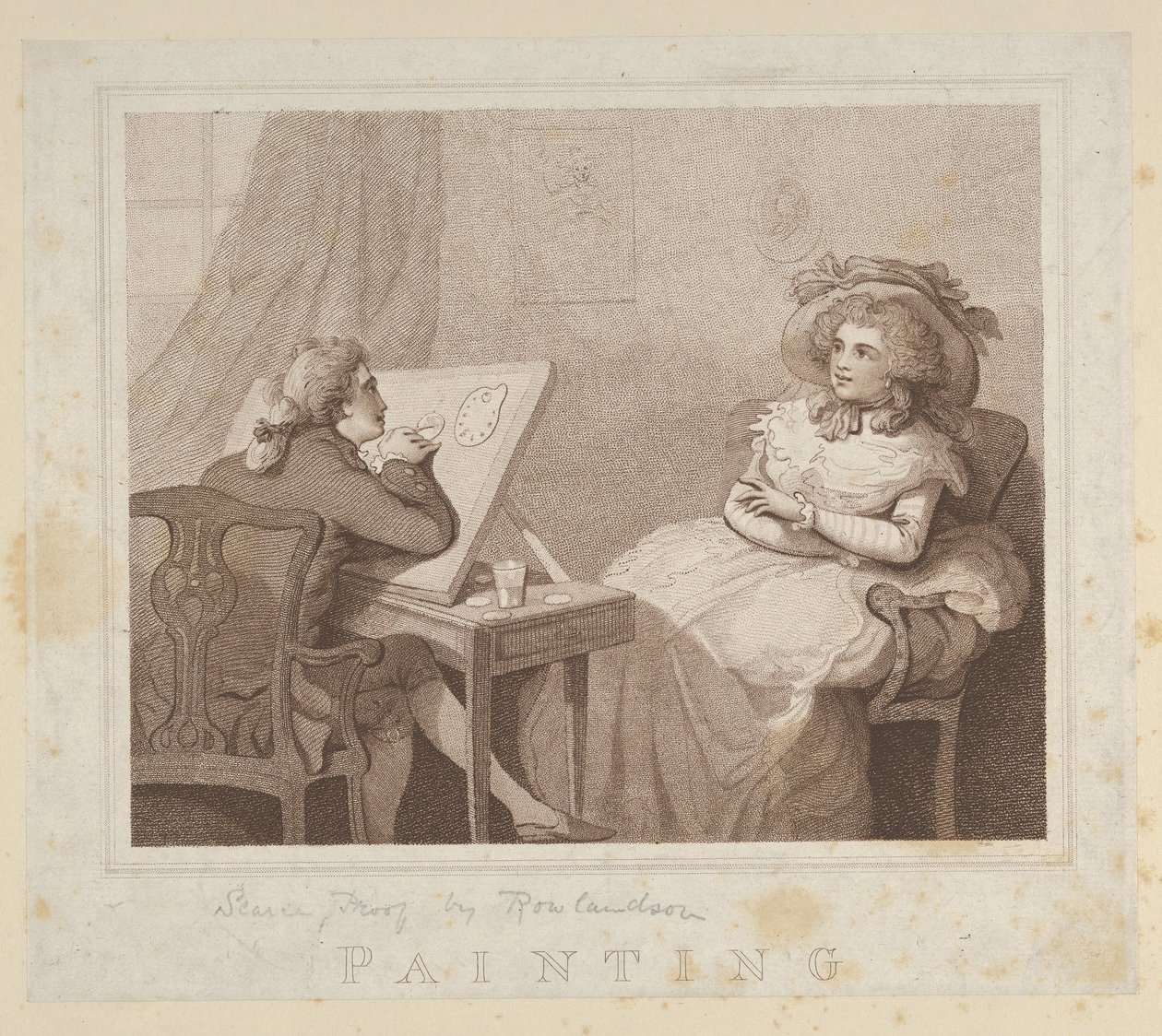 Malba, 1784 ., 1784 . od Unbekannt