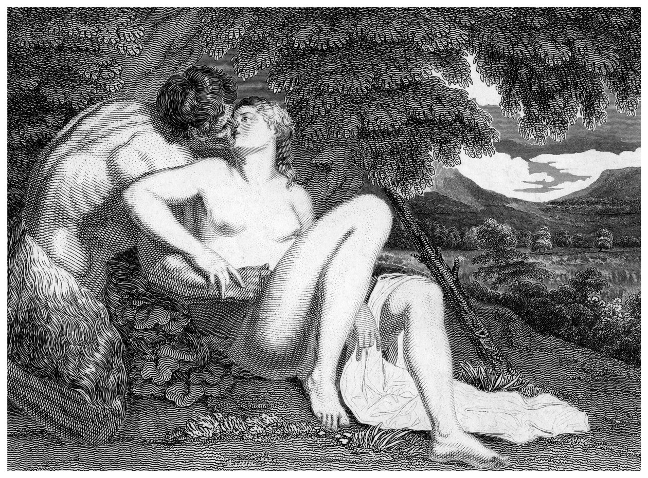 Pan a Syrinx od Unbekannt