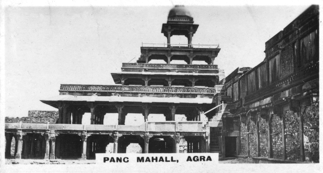 Panch Mahal, Fatehpur Sikri, Agra, Indie, c1925 od Unbekannt