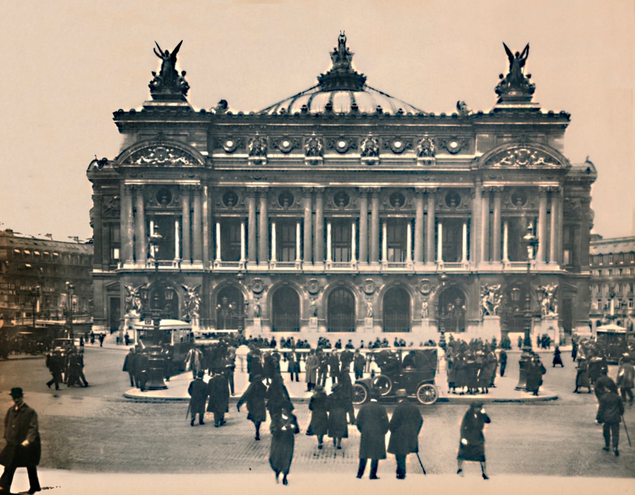 Paříž. - LOpéra. - LL, c1910. od Unbekannt