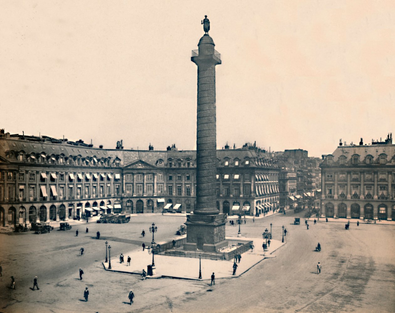 Paříž. - La Place Vendome. - LL, c1910. od Unbekannt