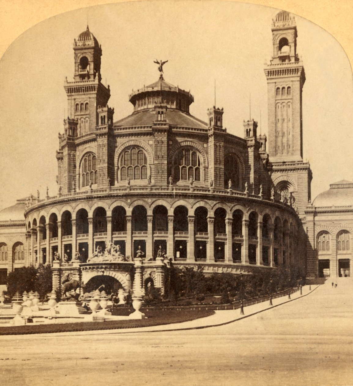 Paříž, palác Trocadero, c1900. od Unbekannt