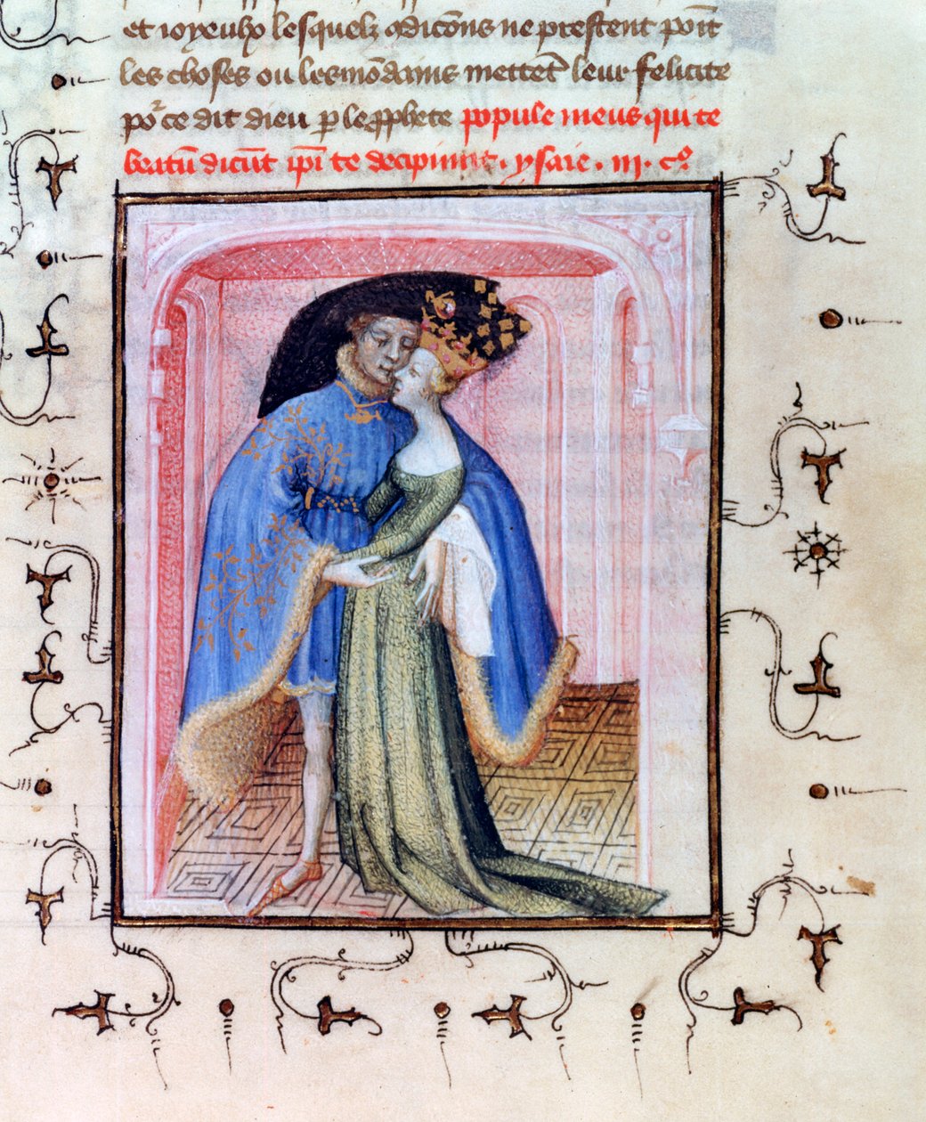 Paris a Helena, c1406 od Unbekannt