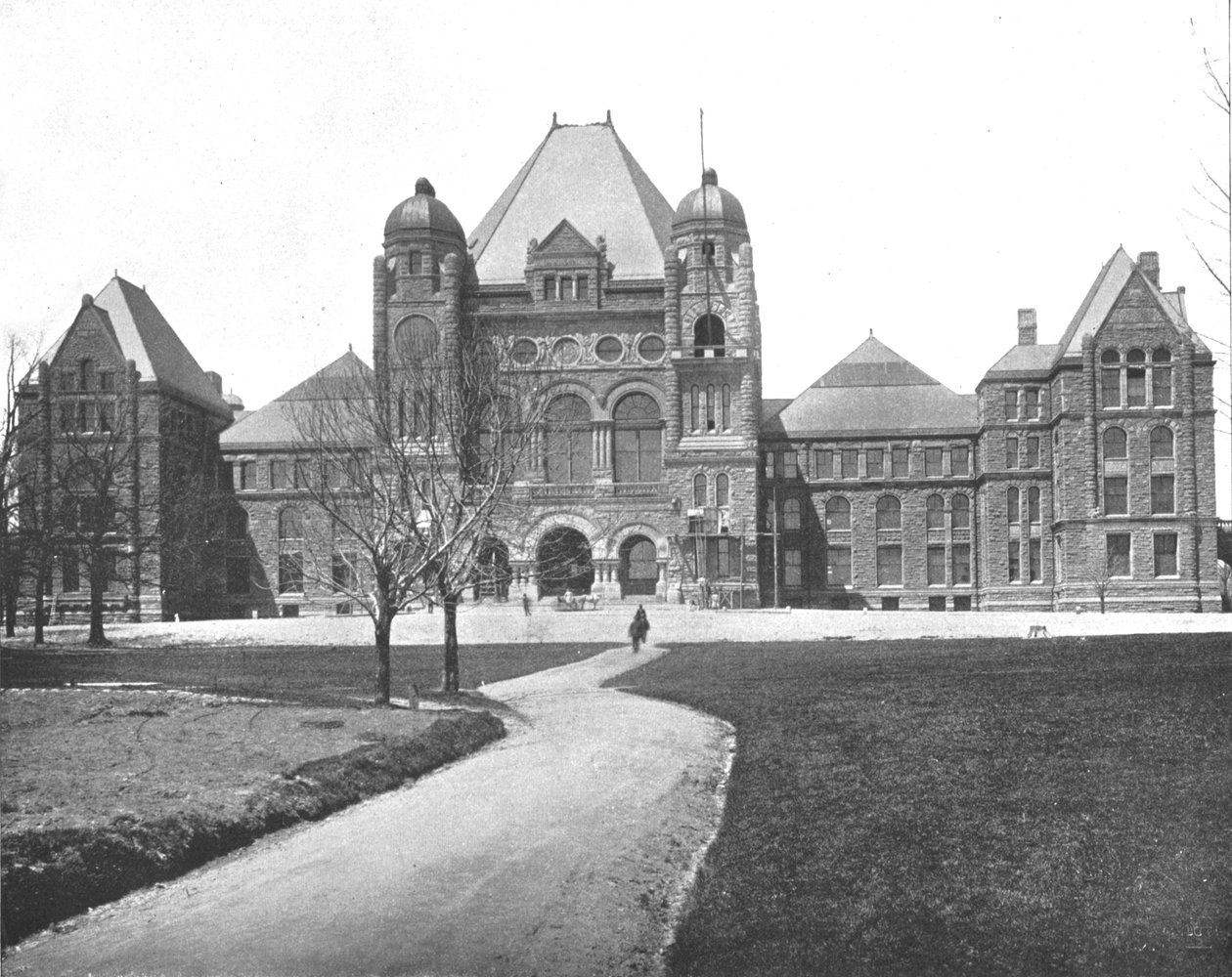 Budovy parlamentu, Toronto, Kanada, c1900. od Unbekannt