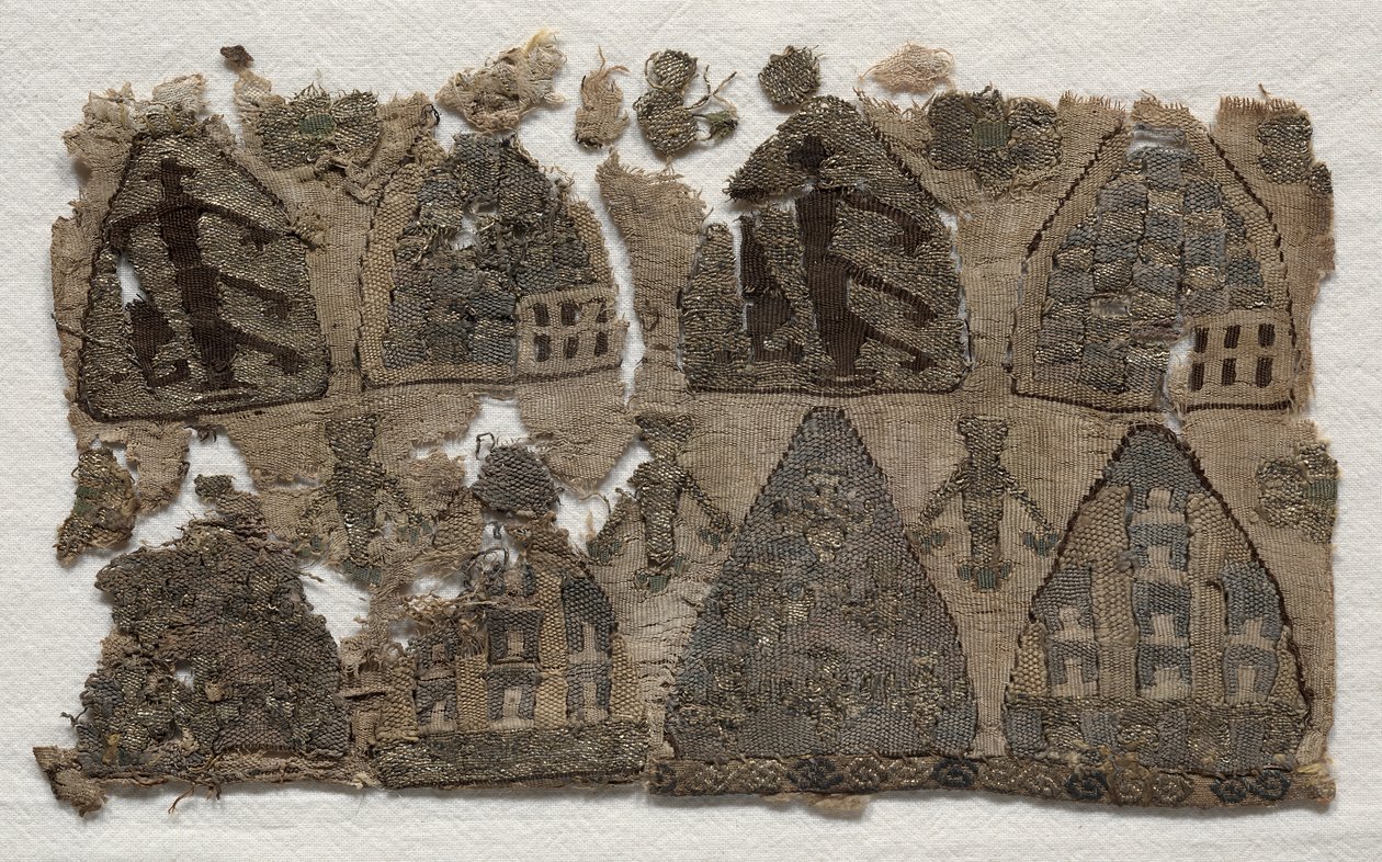 Část relikviářového sáčku, 1250-1299. od Unbekannt