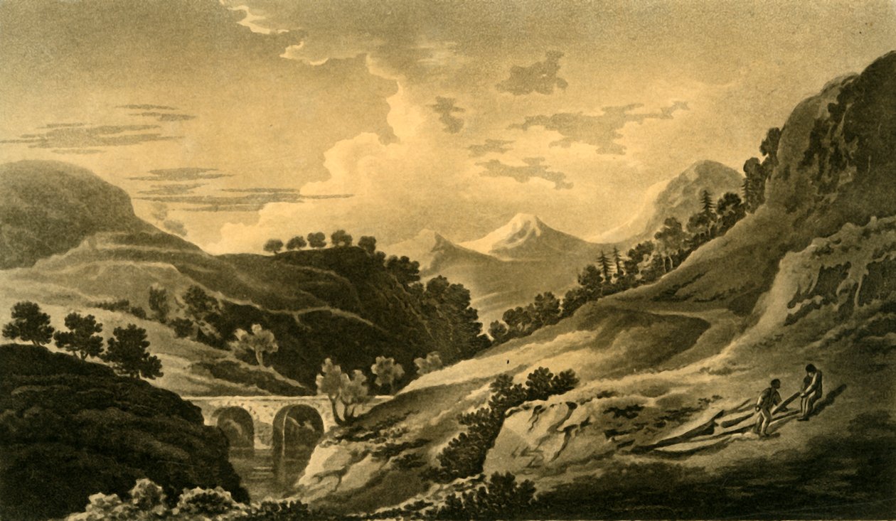 Průsmyk Killicrankie, 1802. od Unbekannt