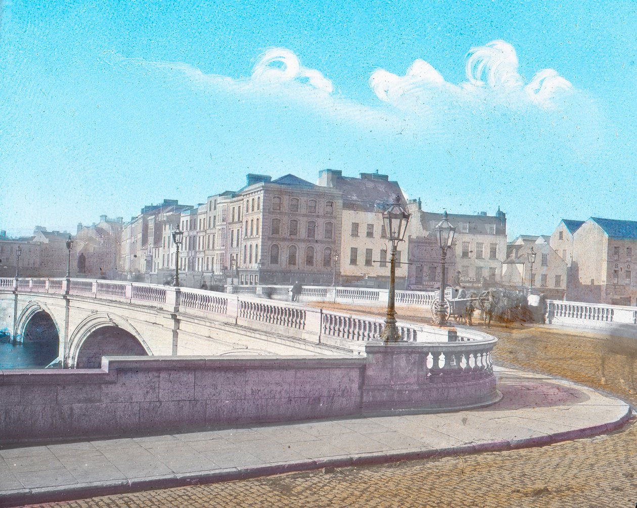 Patricks Bridge ukazuje sochu otce Mathewse, c1910 od Unbekannt