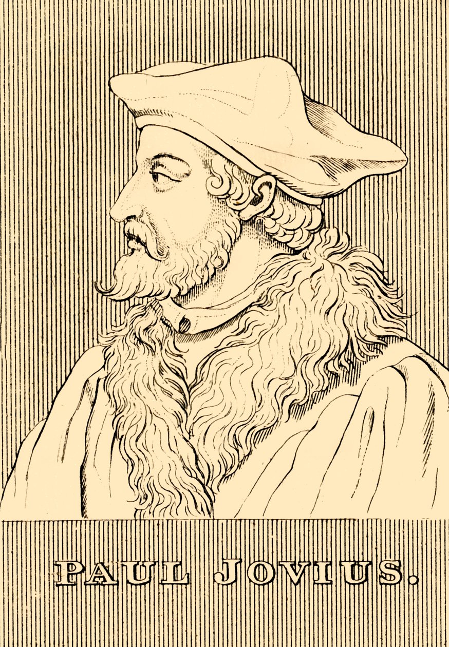 Paul Jovius, 1483-1552, 1830. od Unbekannt