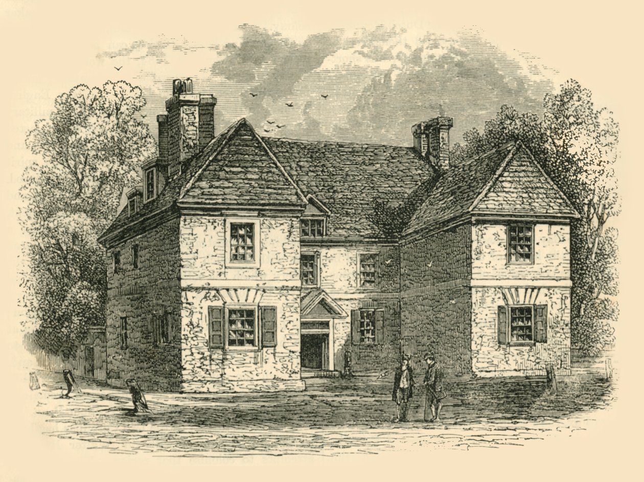 Penns House, Second Street, Philadelphia, c1687-1689, 1890. od Unbekannt