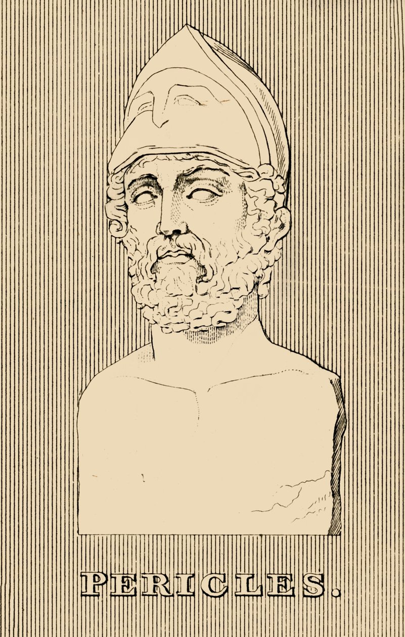 Perikles, c 495-429 př.nl, 1830. od Unbekannt