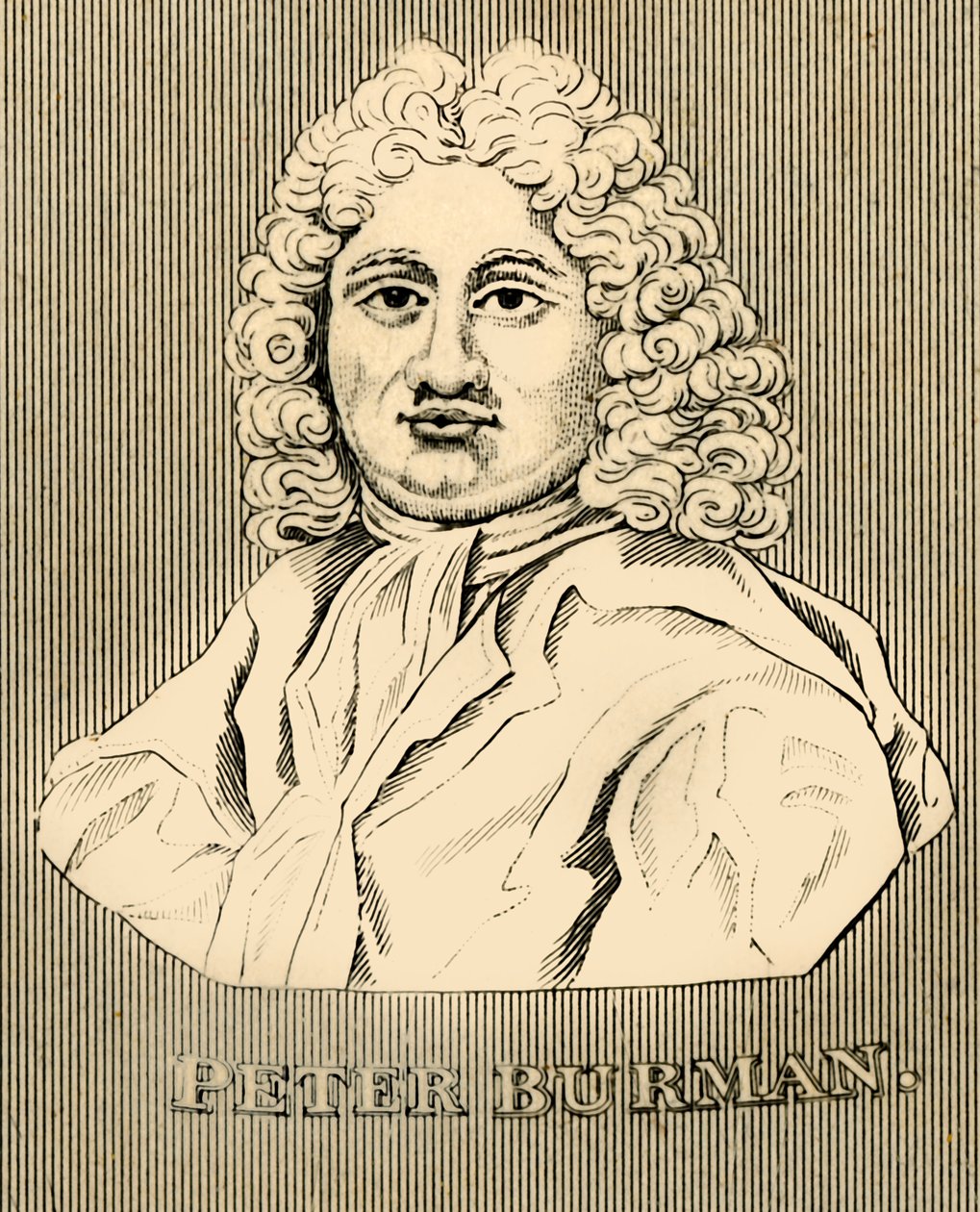 Petr Burman, 1668-1741, 1830. od Unbekannt
