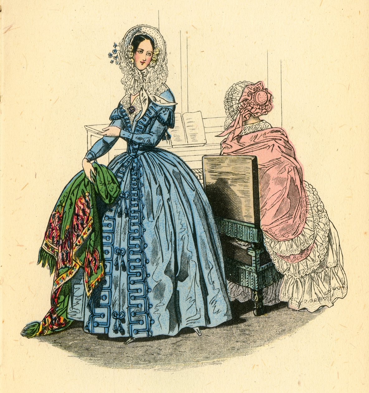 Petit Courrier des Dames, 1840, 1943. od Unbekannt