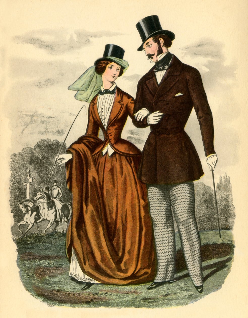 Petit Courrier des Dames, 1850, 1943. od Unbekannt
