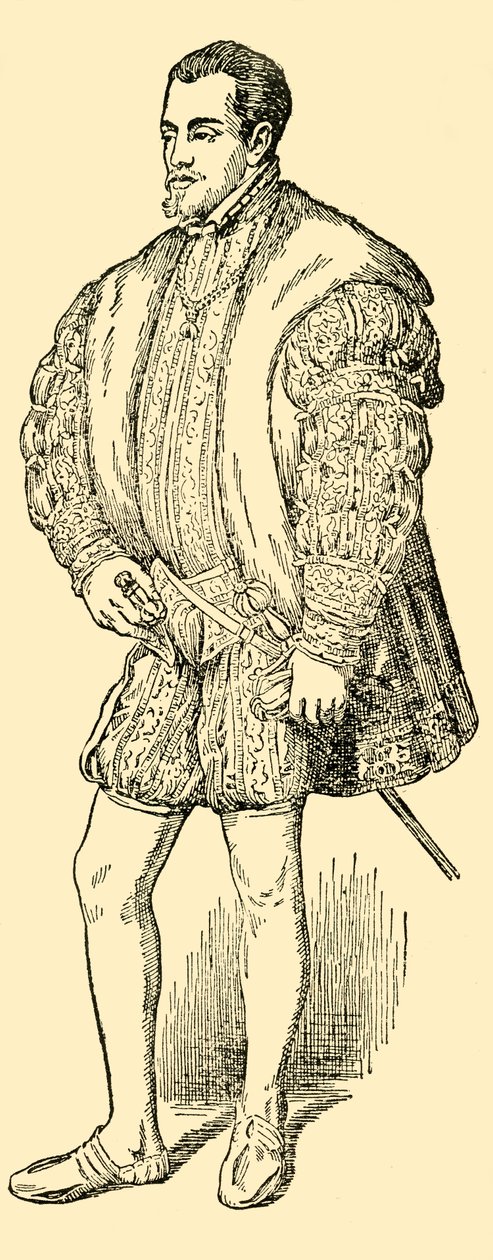 Filip II. Španělska a Nizozemska, c1930. od Unbekannt