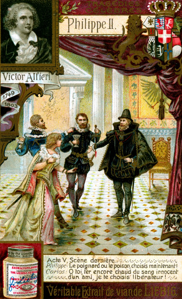 Filip II od Vittoria Alfieriho 1749-1803, c1900 od Unbekannt
