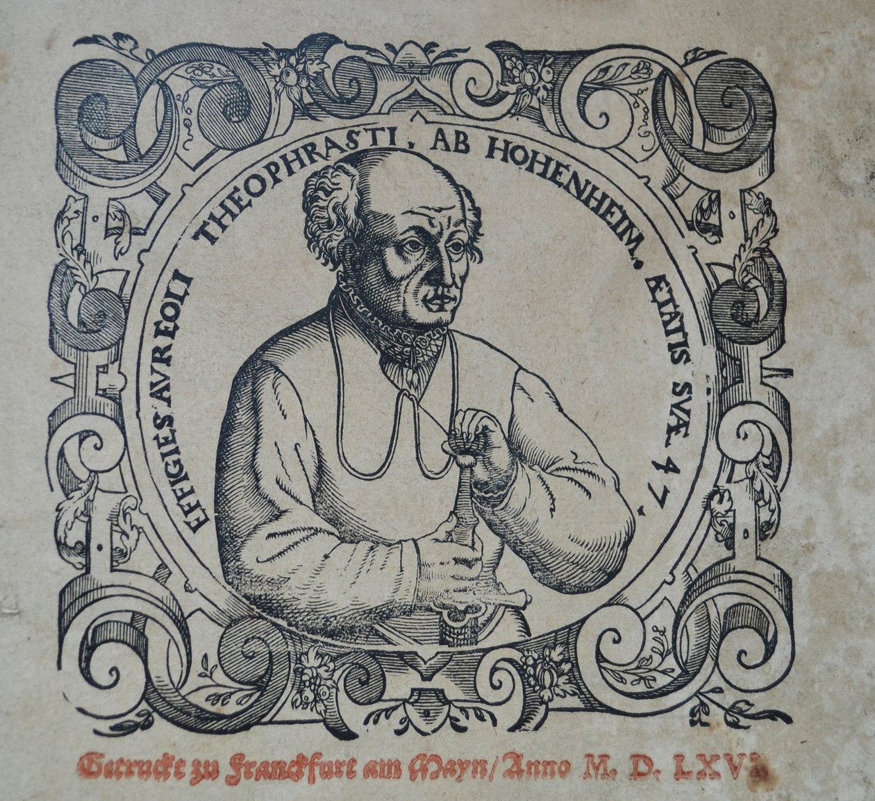 Philippus Theophrastus Aureolus Bombastus von Hohenheim Paracelsus, 1566. od Unbekannt