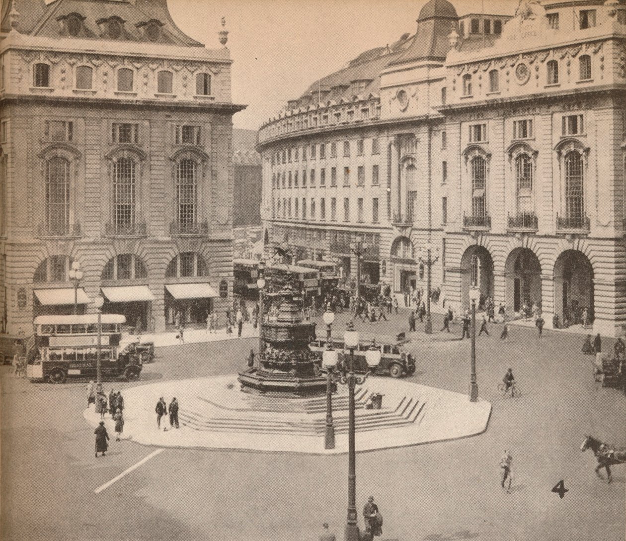 Piccadilly Circus 1931, 1935 od Unbekannt