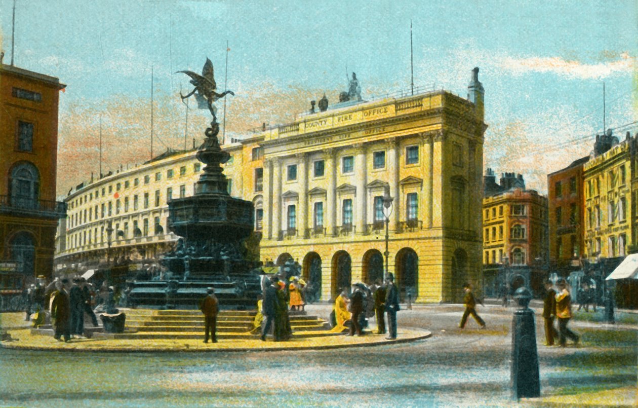 Piccadilly Circus, Londýn, c1910. od Unbekannt