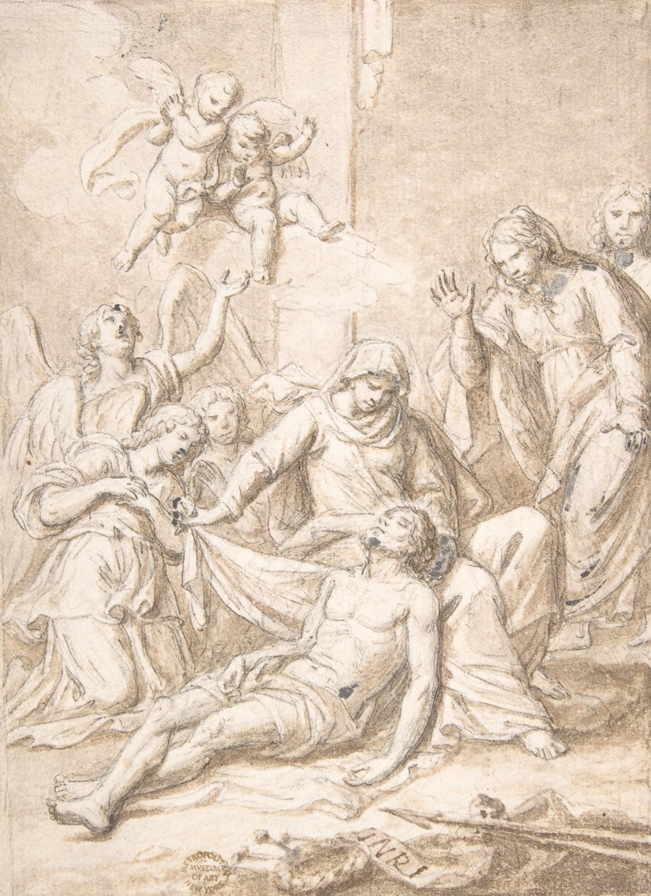 Pieta, 17. století. od Unbekannt