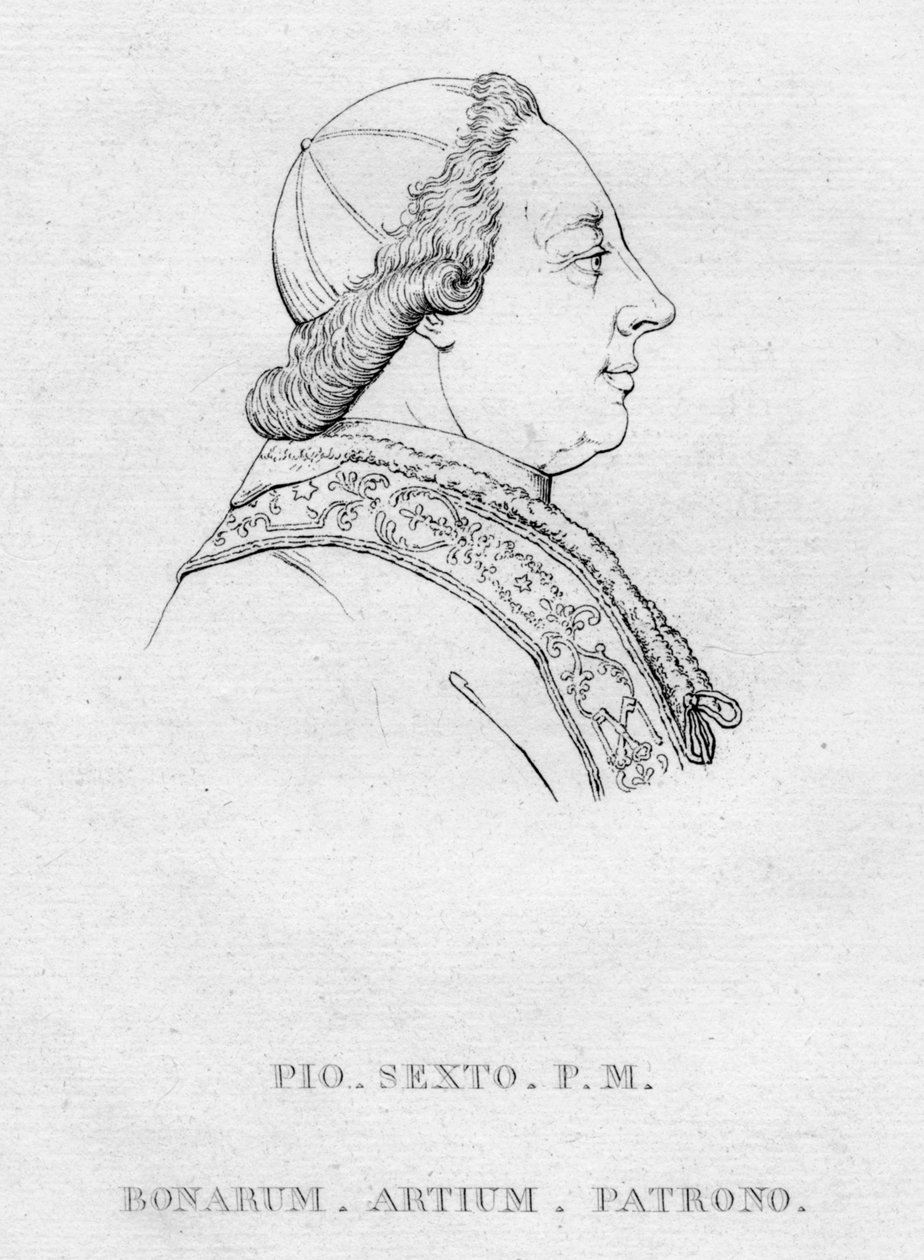Pius. Šestý ODPOLEDNE. Dobré věci. umění. Patron., c1850 od Unbekannt