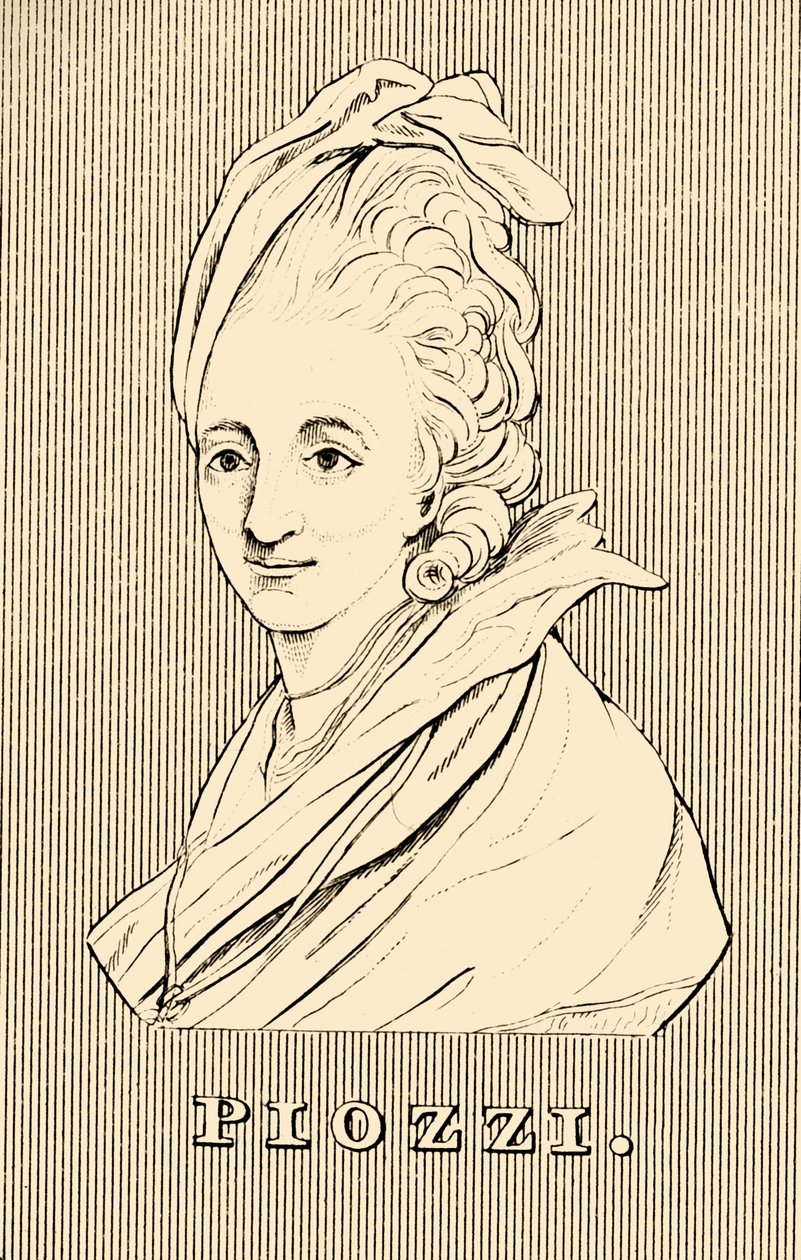 Piozzi, 1741-1821, 1830. od Unbekannt