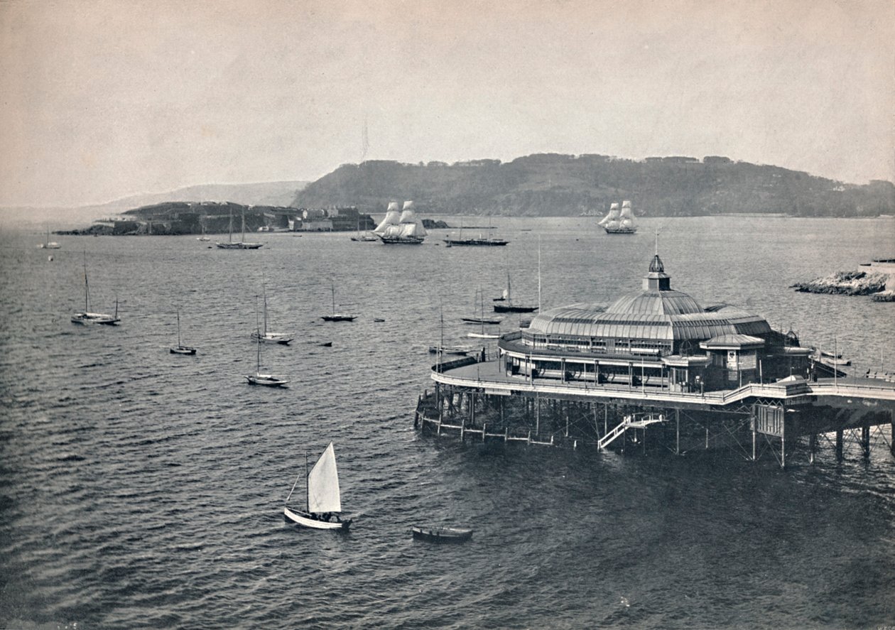 Plymouth - The Pier, 1895 od Unbekannt