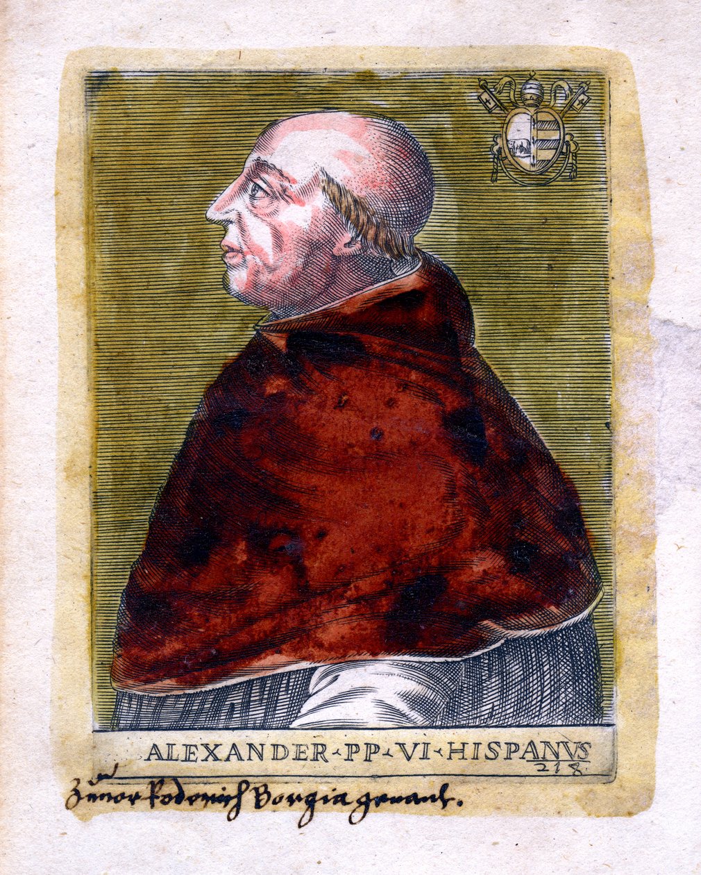 Papež Alexandr VI od Unbekannt