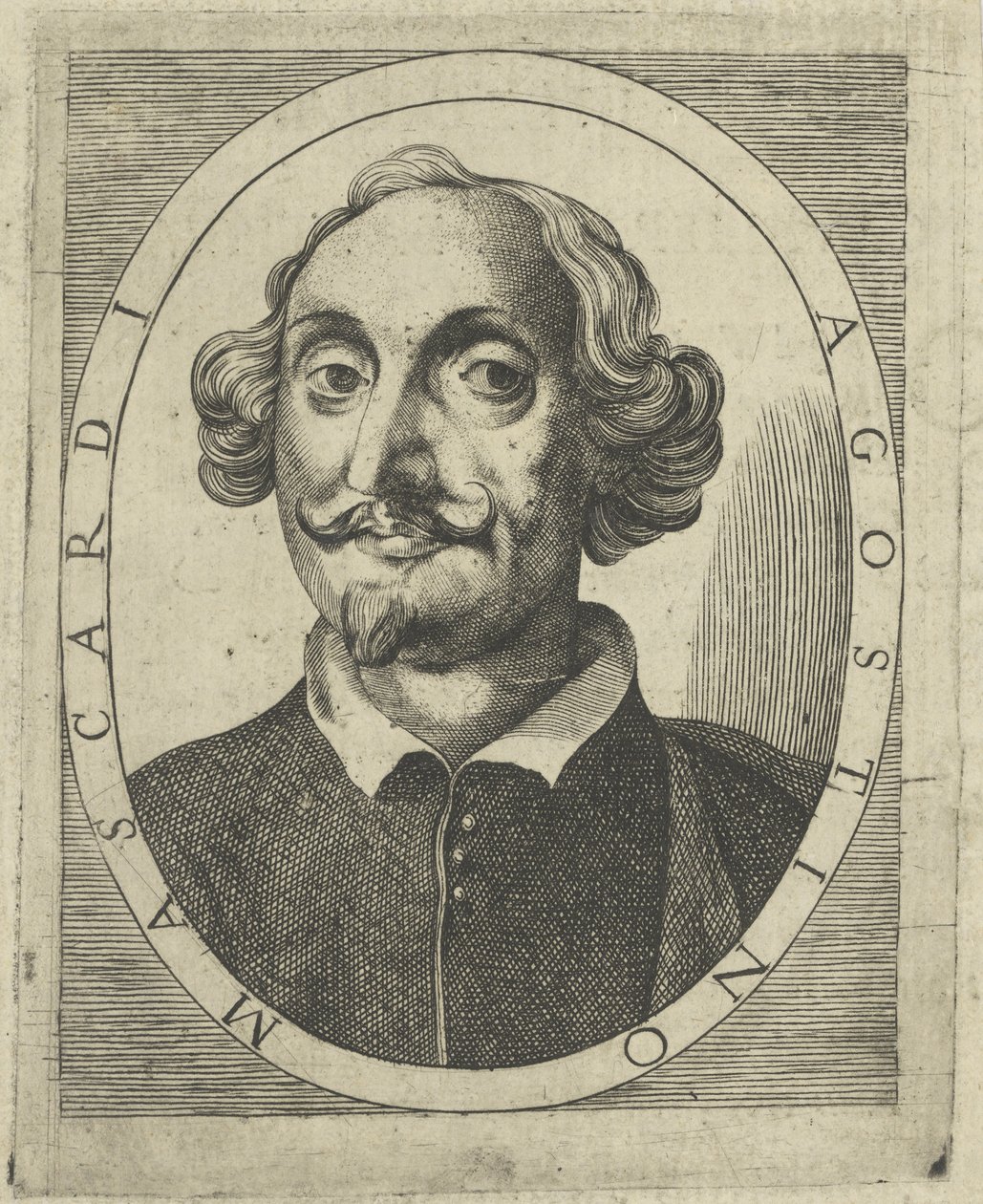 Portrét Agostina Mascardiho 1590-1640, 1640-1650. od Unbekannt