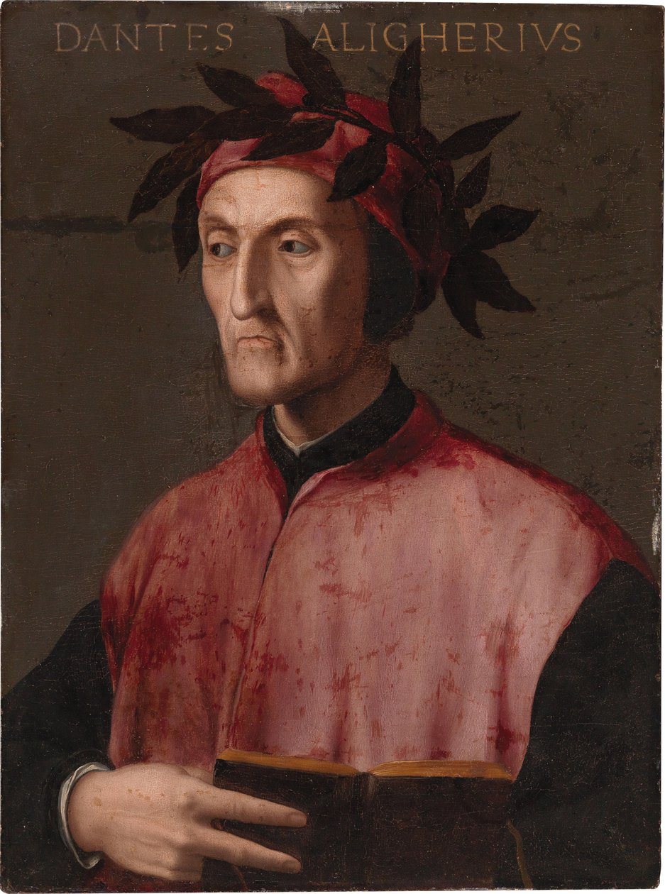 Portrét Dante Alighieriho, kolem roku 1540. od Unbekannt