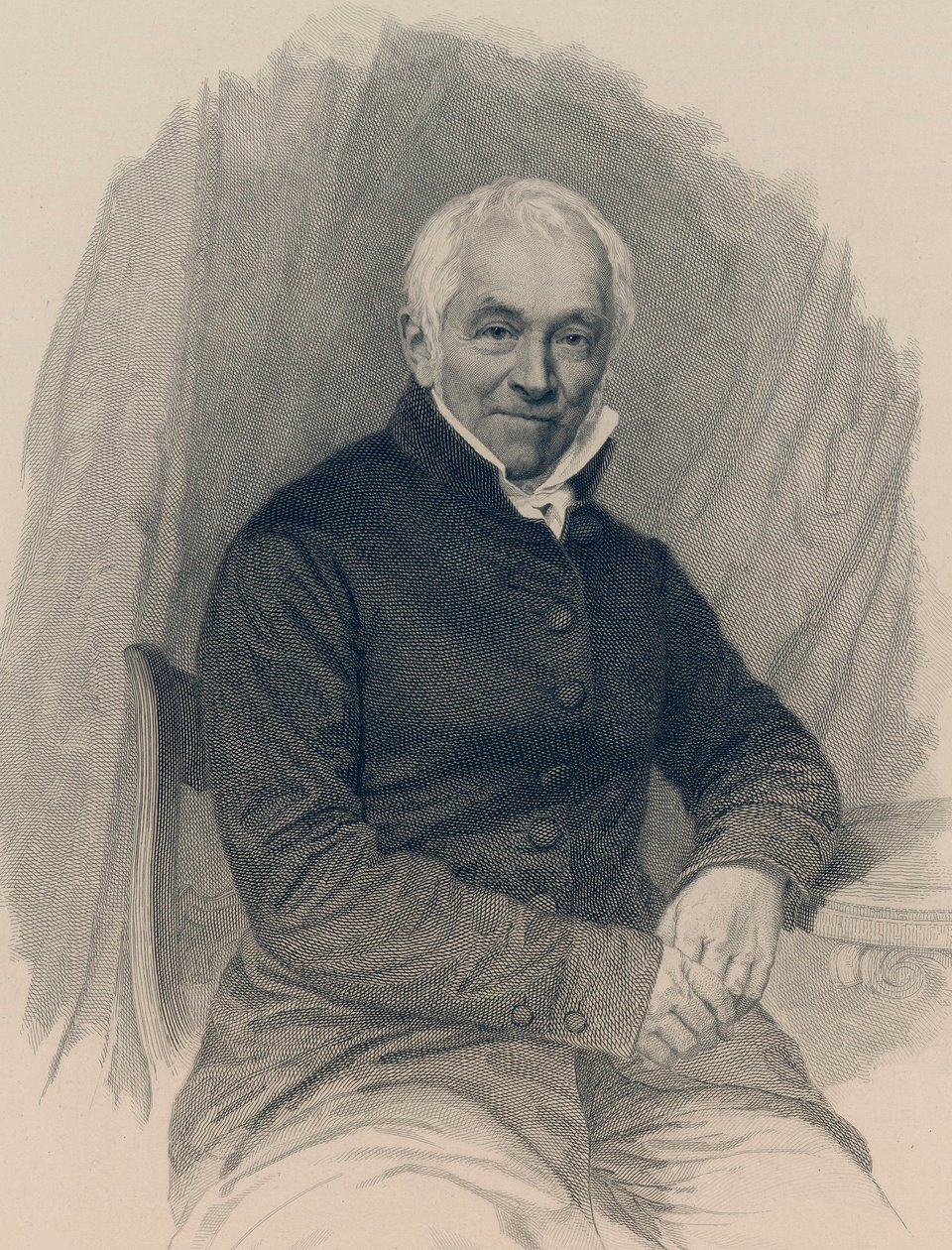 Portrét Ernsta Moritze Arndta 1769-1860. od Unbekannt