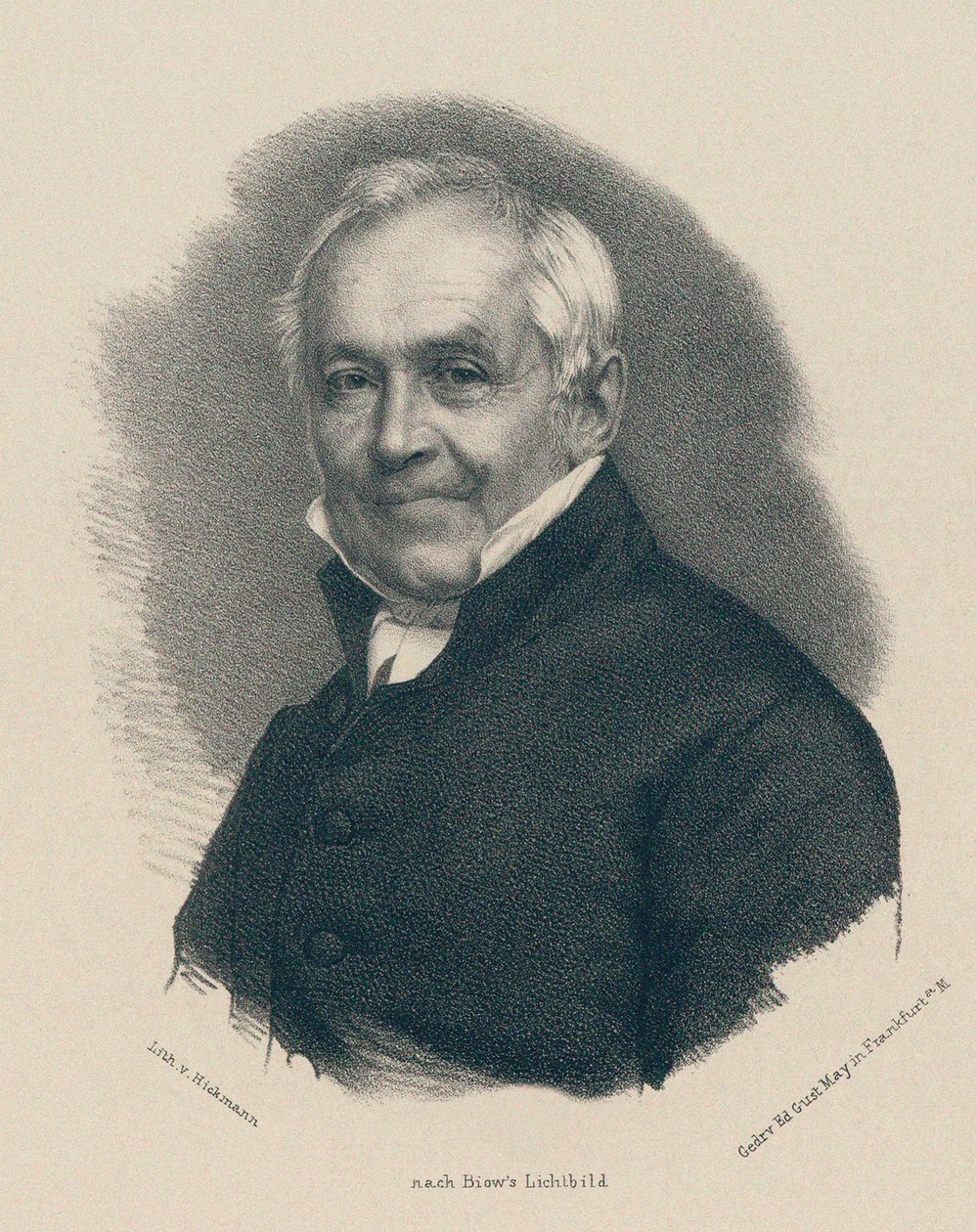 Portrét Ernsta Moritze Arndta 1769-1860. od Unbekannt
