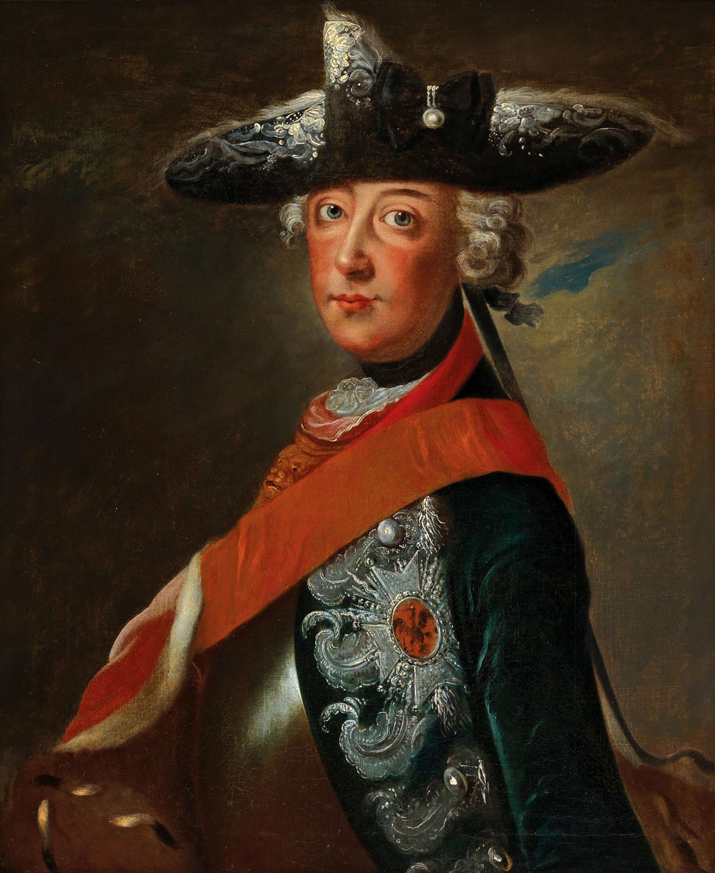 Portrét Fridricha II Pruského 1712-1786. od Unbekannt